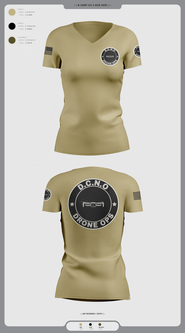 Womens Short Sleeve Vneck Shirt, D.C.N.O, Marines, Teamtime, Team time, sublimation, custom sports apparel, team uniforms, spirit wear, spiritwear, sports uniforms, custom shirts, team store, custom team store, fundraiser sports, apparel fundraiser