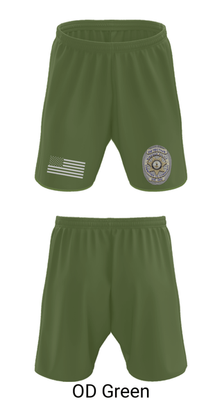 Athletic Shorts With Pockets, Criminal Investigations Division, Police, Teamtime, Team time, sublimation, custom sports apparel, team uniforms, spirit wear, spiritwear, sports uniforms, custom shirts, team store, custom team store, fundraiser sports, apparel fundraiser