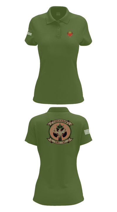 HSC-85 15010069 Women's Short Sleeve Performance Polo  - 52