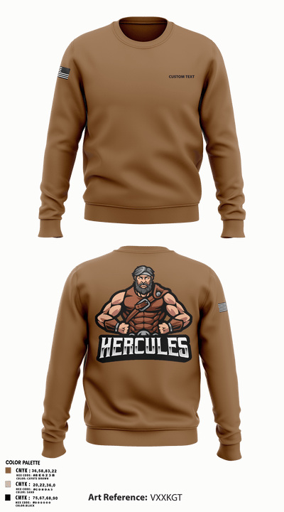 HHC, 710BSB 77309923 Crew Neck Sweatshirt - 4