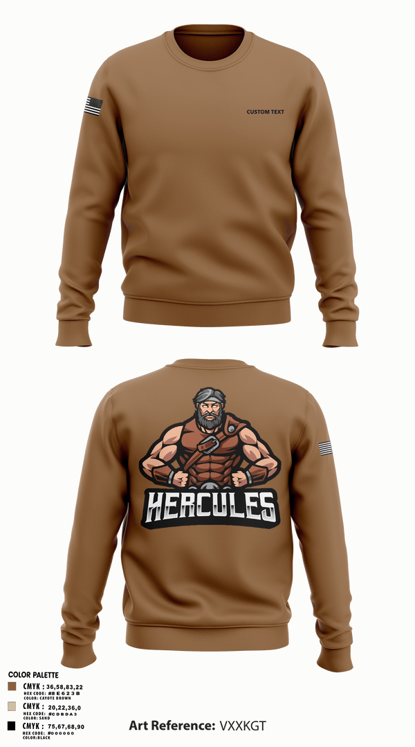 Crew Neck Sweatshirt, HHC, 710BSB, , Teamtime, Team time, sublimation, custom sports apparel, team uniforms, spirit wear, spiritwear, sports uniforms, custom shirts, team store, custom team store, fundraiser sports, apparel fundraiser