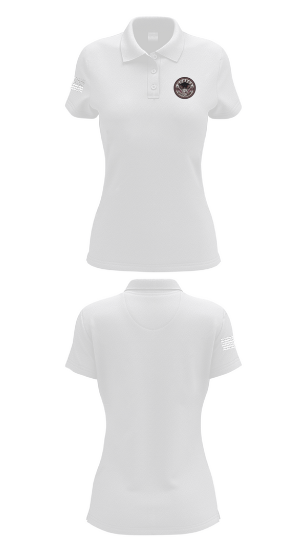 Womens Short Sleeve Performance Polo, Monroe Moccasins VIPer CLUB, , Teamtime, Team time, sublimation, custom sports apparel, team uniforms, spirit wear, spiritwear, sports uniforms, custom shirts, team store, custom team store, fundraiser sports, apparel fundraiser