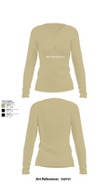 1/149th BCO INF REG 3rd PLT 77342466 Women's Long Sleeve V-neck Shirt - 82