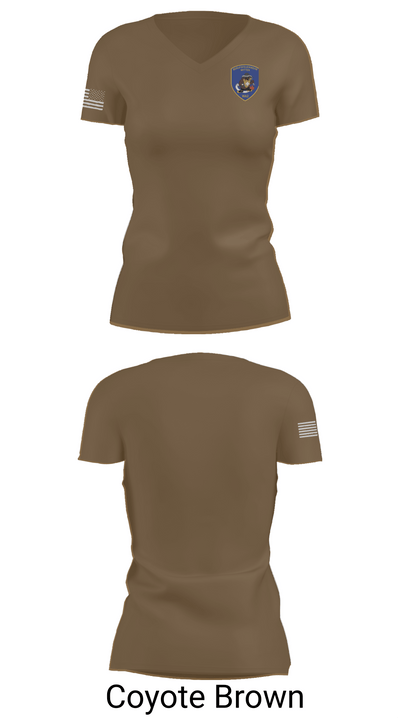 Feuerwehr Witten 55458436 Women's Short Sleeve V-neck Shirt - 8