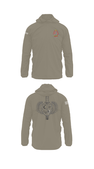 Windbreaker, 1/6 Charlie company, , Teamtime, Team time, sublimation, custom sports apparel, team uniforms, spirit wear, spiritwear, sports uniforms, custom shirts, team store, custom team store, fundraiser sports, apparel fundraiser
