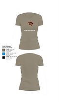 Pelion Youth Wrestling 55774781 Women's Short Sleeve V-neck Shirt - 26