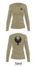 Sky Private Security 54056404 Women's Long Sleeve V-neck Shirt -1 92