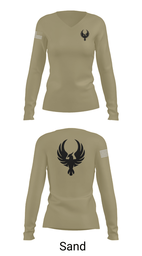 Womens Long Sleeve Vneck Shirt 1, Sky Private Security, Police, Teamtime, Team time, sublimation, custom sports apparel, team uniforms, spirit wear, spiritwear, sports uniforms, custom shirts, team store, custom team store, fundraiser sports, apparel fundraiser