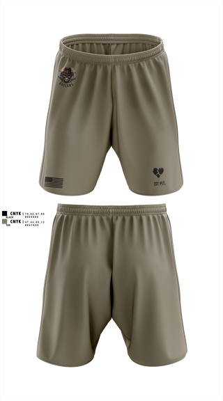 Athletic Shorts With Pockets, Outlaw Platoon, , Teamtime, Team time, sublimation, custom sports apparel, team uniforms, spirit wear, spiritwear, sports uniforms, custom shirts, team store, custom team store, fundraiser sports, apparel fundraiser