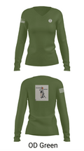 a-co 2-2in 3/10 62534223 Women's Long Sleeve V-neck Shirt -1 57