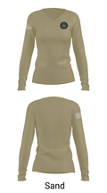 CCPD PBA 68821027 Women's Long Sleeve V-neck Shirt - 92