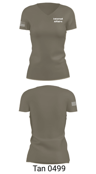 Women's Short Sleeve Vneck Shirt, Internal Affairs, Police, Teamtime, Team time, sublimation, custom sports apparel, team uniforms, spirit wear, spiritwear, sports uniforms, custom shirts, team store, custom team store, fundraiser sports, apparel fundraiser
