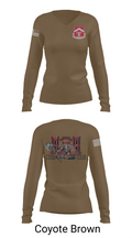 937th CEC-A, 40th BEB 9516475 Women's Long Sleeve V-neck Shirt -1 17