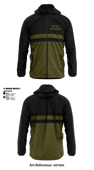 br power maintenance 65016715 Windbreaker - 1