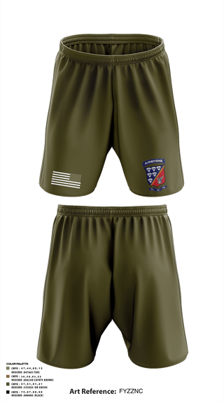 Athletic Shorts With Pockets, 647 Quartermaster Company, Army, Teamtime, Team time, sublimation, custom sports apparel, team uniforms, spirit wear, spiritwear, sports uniforms, custom shirts, team store, custom team store, fundraiser sports, apparel fundraiser