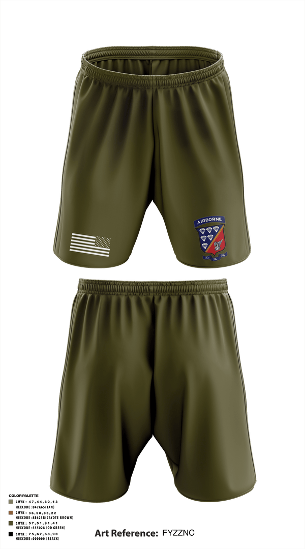 Athletic Shorts With Pockets, 647 Quartermaster Company, Army, Teamtime, Team time, sublimation, custom sports apparel, team uniforms, spirit wear, spiritwear, sports uniforms, custom shirts, team store, custom team store, fundraiser sports, apparel fundraiser