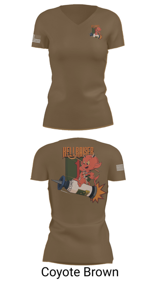Womens Short Sleeve Vneck Shirt, Hellraiser, , Teamtime, Team time, sublimation, custom sports apparel, team uniforms, spirit wear, spiritwear, sports uniforms, custom shirts, team store, custom team store, fundraiser sports, apparel fundraiser