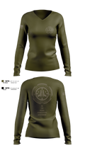 Vigilant Tactical Solutions Women's Long Sleeve V-neck Shirt - 11