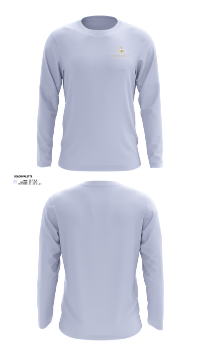 The Golden Triangle Academy 91156618 Long Sleeve Performance Shirt 1