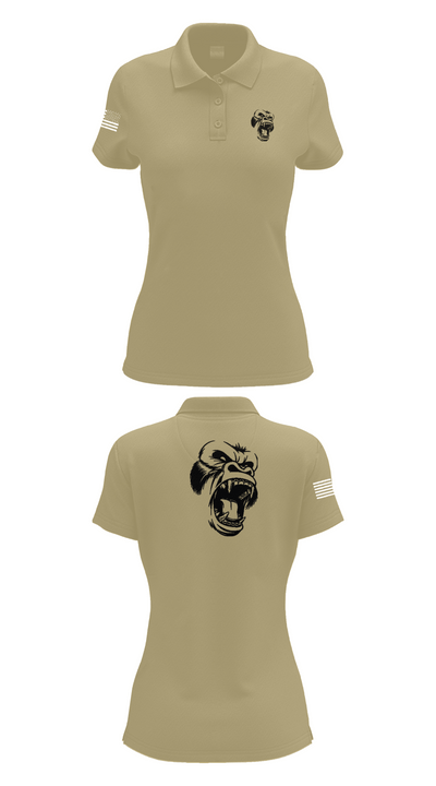 USS CARL VINSON 40544561 Women's Short Sleeve Performance Polo  - 90