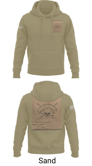 Hoodie, Los Pistoleros, Army, Teamtime, Team time, sublimation, custom sports apparel, team uniforms, spirit wear, spiritwear, sports uniforms, custom shirts, team store, custom team store, fundraiser sports, apparel fundraiser