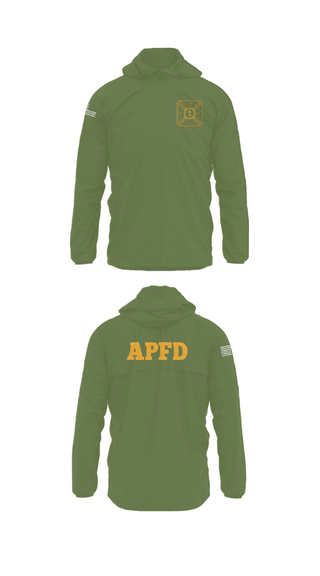 Windbreaker, APSLFD, Fire Department, Teamtime, Team time, sublimation, custom sports apparel, team uniforms, spirit wear, spiritwear, sports uniforms, custom shirts, team store, custom team store, fundraiser sports, apparel fundraiser
