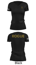 Rogue kitchens 88765272 Women's Short Sleeve V-neck Shirt - 38