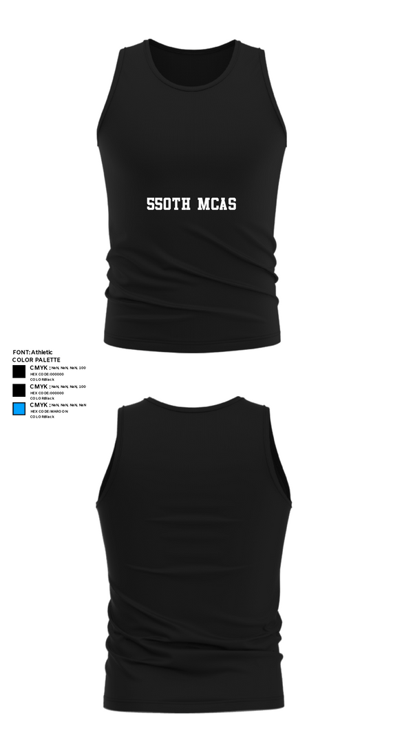 Tank Top, 550TH MCAS, , Teamtime, Team time, sublimation, custom sports apparel, team uniforms, spirit wear, spiritwear, sports uniforms, custom shirts, team store, custom team store, fundraiser sports, apparel fundraiser