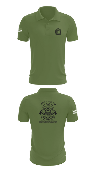 Class 88 25080920 Short Sleeve Performance Polo - 47