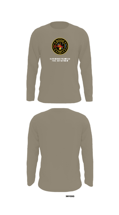 Ravenswood Volunteer Fire Department 47205715 Long Sleeve Performance Shirt - 72