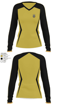 Jasper High School Softball 7823625 Women's Long Sleeve V-neck Shirt - 28
