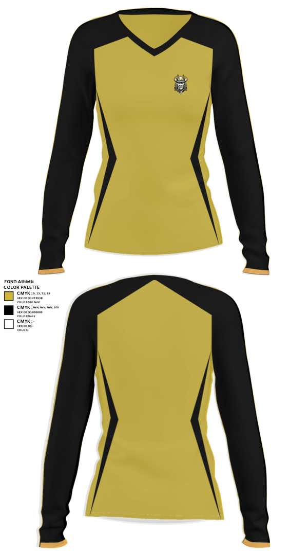 Women's Long Sleeve Vneck Shirt, Jasper High School Softball, Softball, Teamtime, Team time, sublimation, custom sports apparel, team uniforms, spirit wear, spiritwear, sports uniforms, custom shirts, team store, custom team store, fundraiser sports, apparel fundraiser