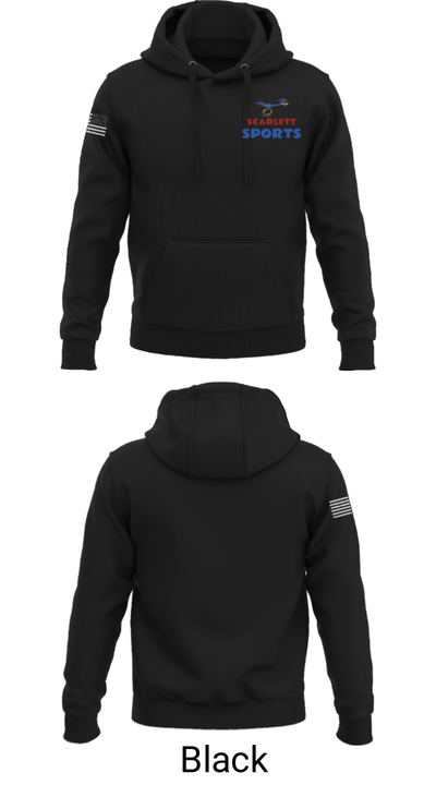 Scarlett Middle School Cross Country 8985739 Hoodie - 25