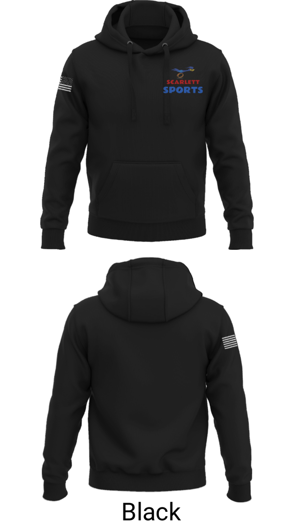 Hoodie, Scarlett Middle School Cross Country, Cross Country, Teamtime, Team time, sublimation, custom sports apparel, team uniforms, spirit wear, spiritwear, sports uniforms, custom shirts, team store, custom team store, fundraiser sports, apparel fundraiser
