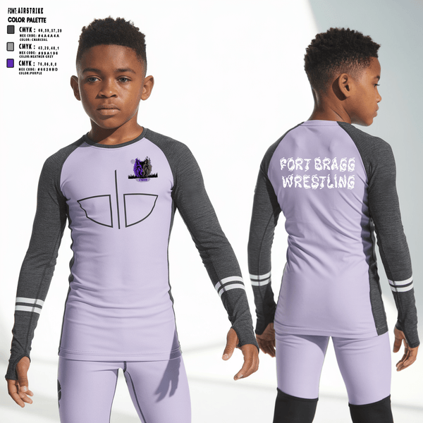 Long Sleeve Performance Shirt, Fort Bragg Middle School, Wrestling, Teamtime, Team time, sublimation, custom sports apparel, team uniforms, spirit wear, spiritwear, sports uniforms, custom shirts, team store, custom team store, fundraiser sports, apparel fundraiser