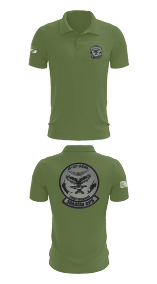Short Sleeve Performance Polo, Iron Eagle Shadow Ops, Army, Teamtime, Team time, sublimation, custom sports apparel, team uniforms, spirit wear, spiritwear, sports uniforms, custom shirts, team store, custom team store, fundraiser sports, apparel fundraiser