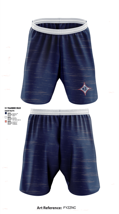 North Central Middle School 90902790 Athletic Shorts With Pockets - 1
