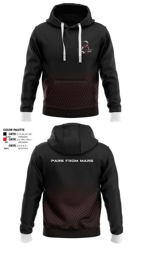 Hoodie, PARS FROM MARS, Golf, Teamtime, Team time, sublimation, custom sports apparel, team uniforms, spirit wear, spiritwear, sports uniforms, custom shirts, team store, custom team store, fundraiser sports, apparel fundraiser