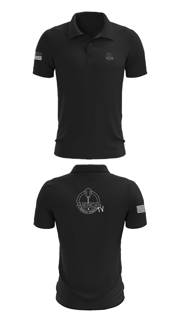 Short Sleeve Performance Polo, American Beach Tennis, Tennis, Teamtime, Team time, sublimation, custom sports apparel, team uniforms, spirit wear, spiritwear, sports uniforms, custom shirts, team store, custom team store, fundraiser sports, apparel fundraiser