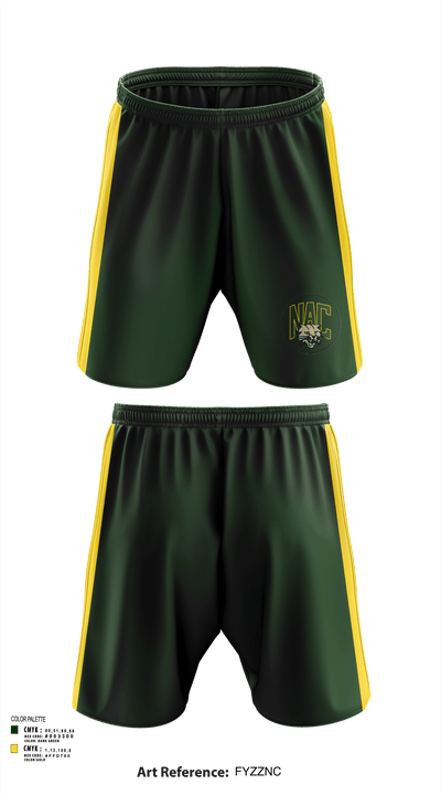 Northern Adirondack Central Middle School Soccer 55495373 Athletic Shorts With Pockets - 135