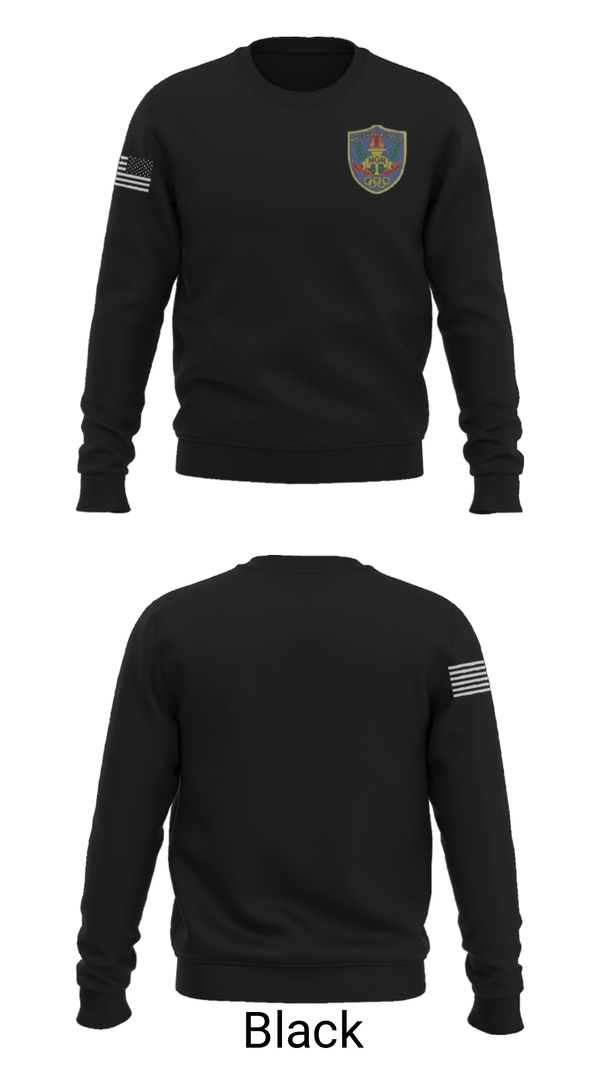 Crew Neck Sweatshirt, NAVCOMMSTA Greece, Navy, Teamtime, Team time, sublimation, custom sports apparel, team uniforms, spirit wear, spiritwear, sports uniforms, custom shirts, team store, custom team store, fundraiser sports, apparel fundraiser