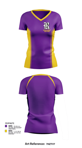 Womens Short Sleeve Vneck Shirt, Reynoldsburg Volleyball, Women's Volleyball, Teamtime, Team time, sublimation, custom sports apparel, team uniforms, spirit wear, spiritwear, sports uniforms, custom shirts, team store, custom team store, fundraiser sports, apparel fundraiser
