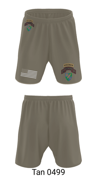 Athletic Shorts With Pockets, 2nd Battalion 75th Ranger Regiment, , Teamtime, Team time, sublimation, custom sports apparel, team uniforms, spirit wear, spiritwear, sports uniforms, custom shirts, team store, custom team store, fundraiser sports, apparel fundraiser