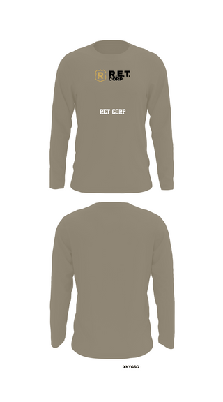 Long Sleeve Performance Shirt, RET CORP, Police, Teamtime, Team time, sublimation, custom sports apparel, team uniforms, spirit wear, spiritwear, sports uniforms, custom shirts, team store, custom team store, fundraiser sports, apparel fundraiser