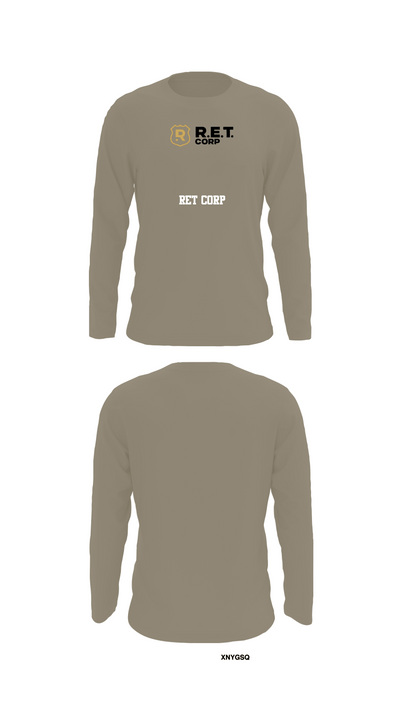 RET CORP 33326250 Long Sleeve Performance Shirt - 69