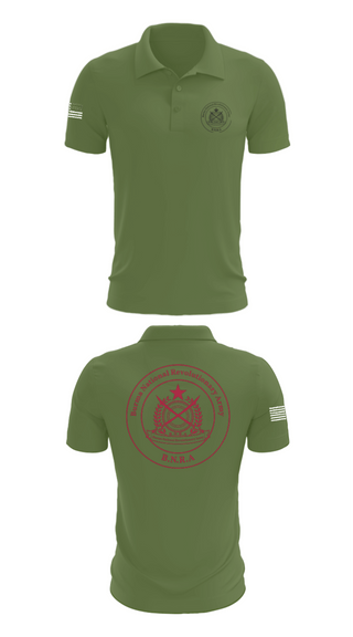 Short Sleeve Performance Polo, B.N.R.A, Army, Teamtime, Team time, sublimation, custom sports apparel, team uniforms, spirit wear, spiritwear, sports uniforms, custom shirts, team store, custom team store, fundraiser sports, apparel fundraiser