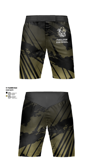 Fight Shorts, Pendleton High School Wrestling, Wrestling, Teamtime, Team time, sublimation, custom sports apparel, team uniforms, spirit wear, spiritwear, sports uniforms, custom shirts, team store, custom team store, fundraiser sports, apparel fundraiser