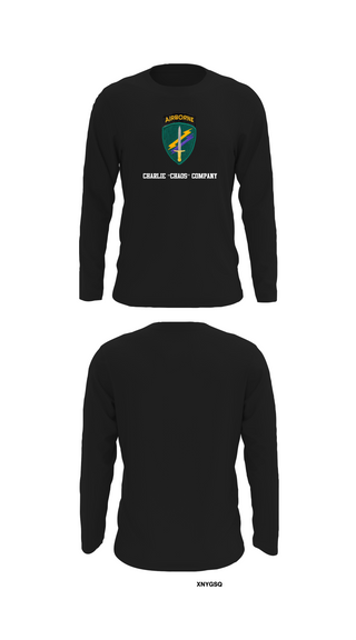 Long Sleeve Performance Shirt, Charlie “Chaos” Company, , Teamtime, Team time, sublimation, custom sports apparel, team uniforms, spirit wear, spiritwear, sports uniforms, custom shirts, team store, custom team store, fundraiser sports, apparel fundraiser