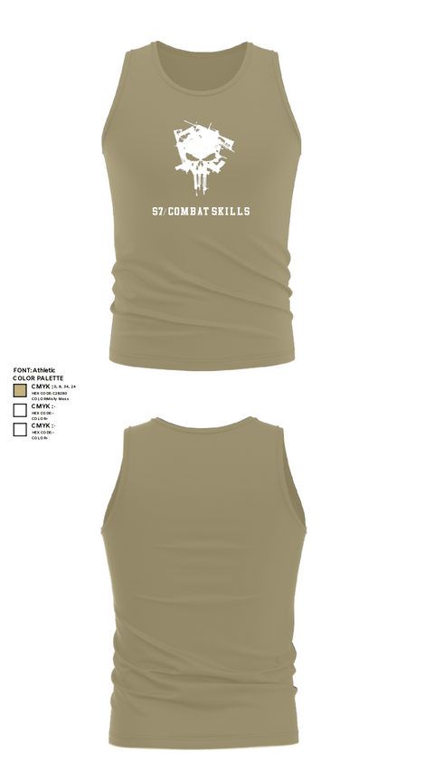 Tank Top, S7/ Combat Skills, , Teamtime, Team time, sublimation, custom sports apparel, team uniforms, spirit wear, spiritwear, sports uniforms, custom shirts, team store, custom team store, fundraiser sports, apparel fundraiser