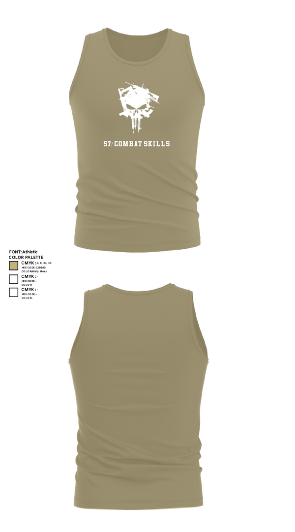 Tank Top, S7/ Combat Skills, , Teamtime, Team time, sublimation, custom sports apparel, team uniforms, spirit wear, spiritwear, sports uniforms, custom shirts, team store, custom team store, fundraiser sports, apparel fundraiser